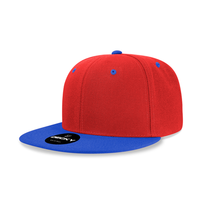 Decky-6020-6 Panel High Profile Structured Acrylic/Polyester Snapback