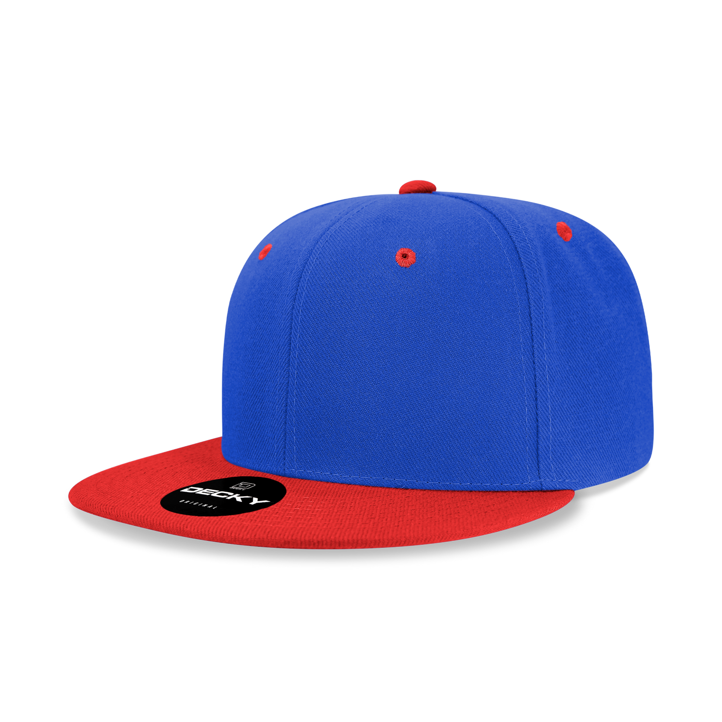 Decky-6020-6 Panel High Profile Structured Acrylic/Polyester Snapback