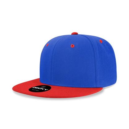 Decky-6020-6 Panel High Profile Structured Acrylic/Polyester Snapback