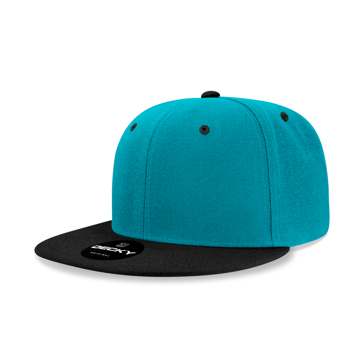 Decky-6020-6 Panel High Profile Structured Acrylic/Polyester Snapback