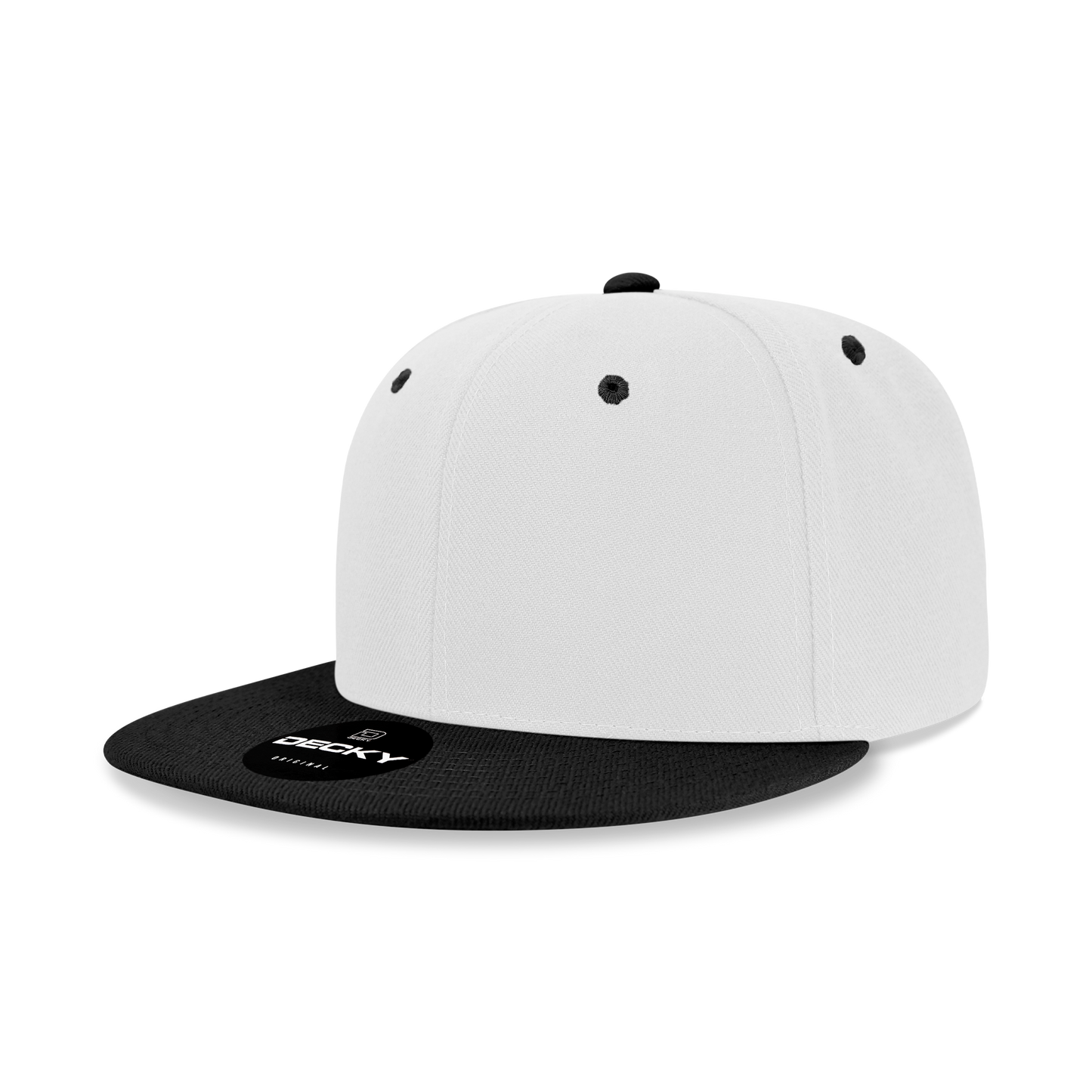 Decky-6020-6 Panel High Profile Structured Acrylic/Polyester Snapback