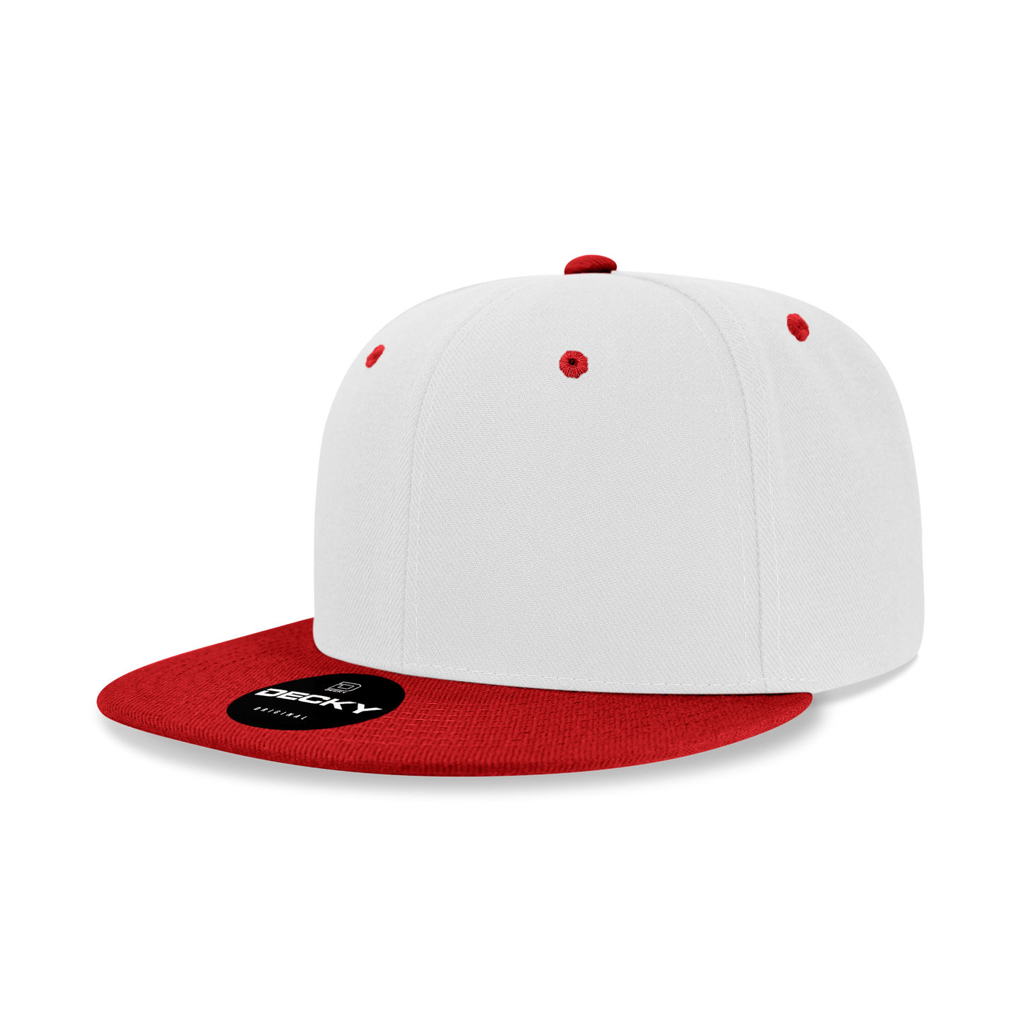 Decky-6020-6 Panel High Profile Structured Acrylic/Polyester Snapback