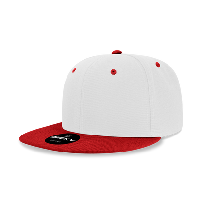 Decky-6020-6 Panel High Profile Structured Acrylic/Polyester Snapback