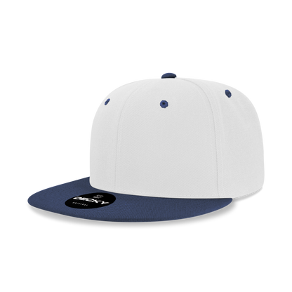 Decky-6020-6 Panel High Profile Structured Acrylic/Polyester Snapback