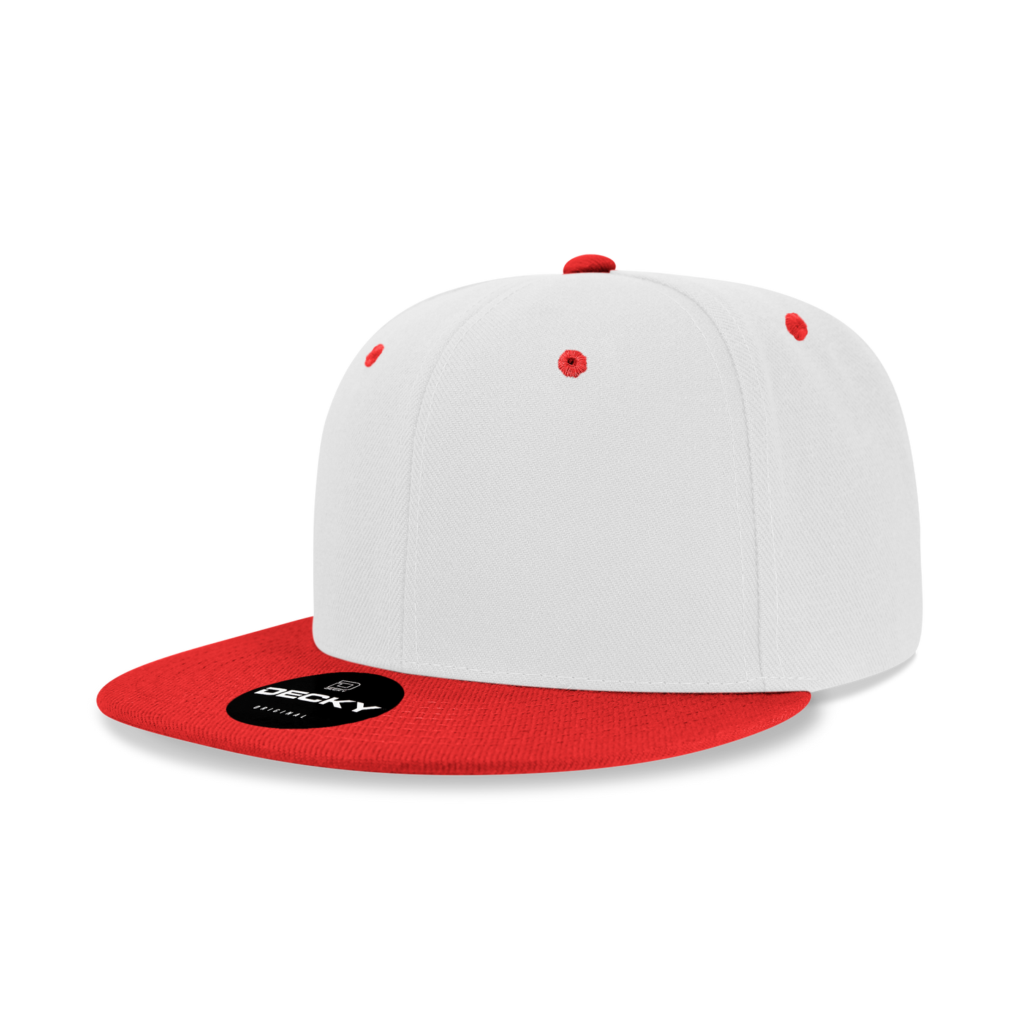 Decky-6020-6 Panel High Profile Structured Acrylic/Polyester Snapback