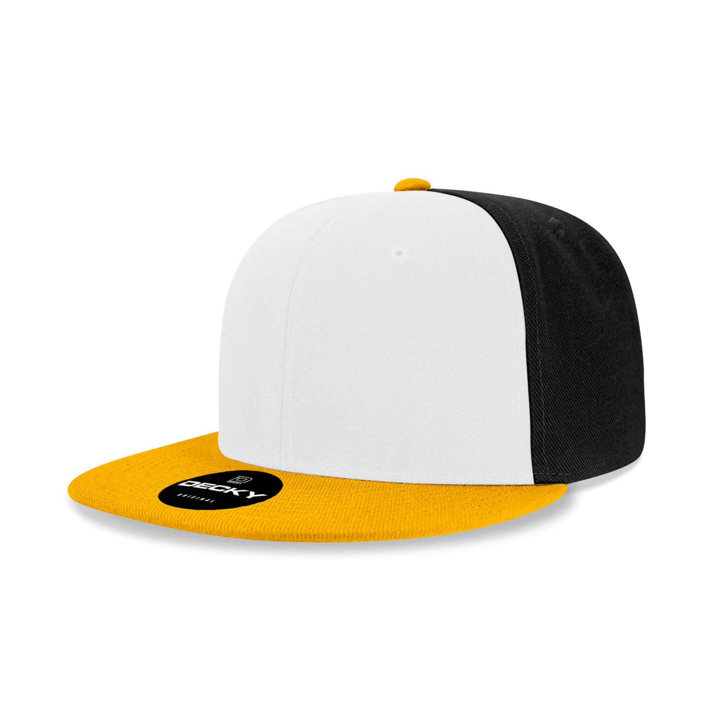 Decky-6020-6 Panel High Profile Structured Acrylic/Polyester Snapback