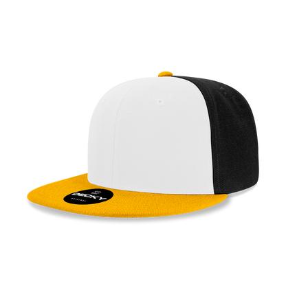 Decky-6020-6 Panel High Profile Structured Acrylic/Polyester Snapback