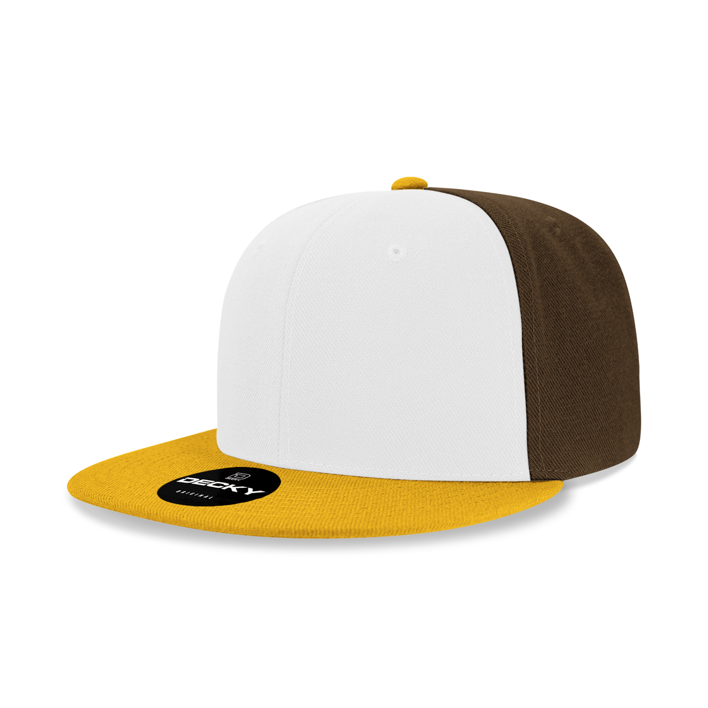 Decky-6020-6 Panel High Profile Structured Acrylic/Polyester Snapback