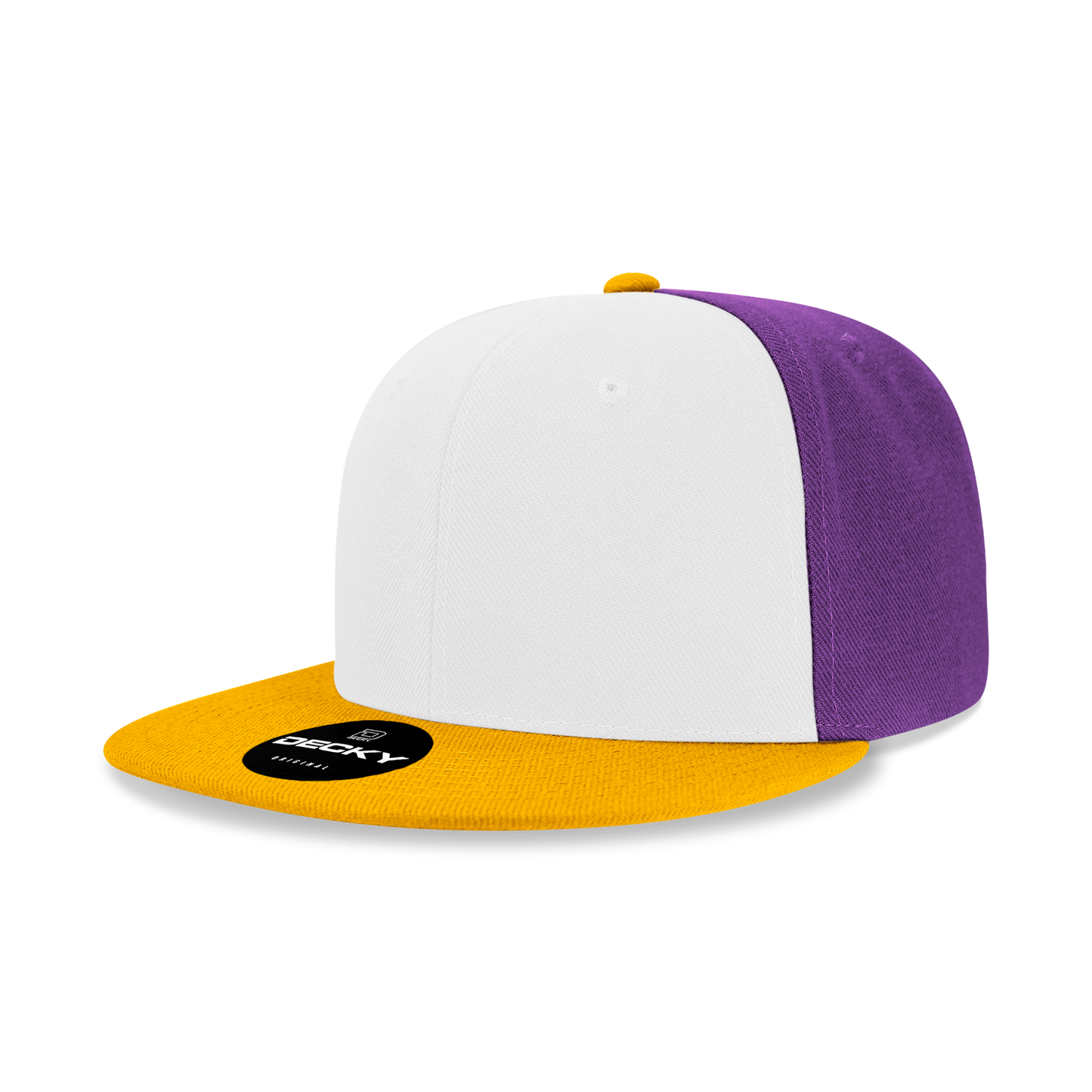 Decky-6020-6 Panel High Profile Structured Acrylic/Polyester Snapback
