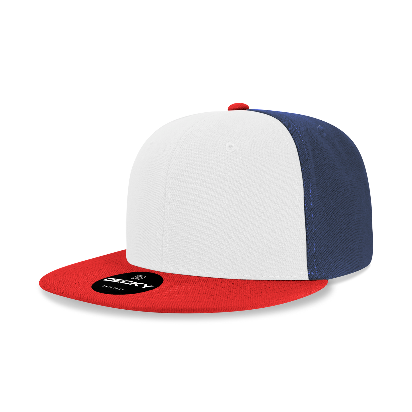 Decky-6020-6 Panel High Profile Structured Acrylic/Polyester Snapback