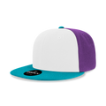 Teal/White/Purple