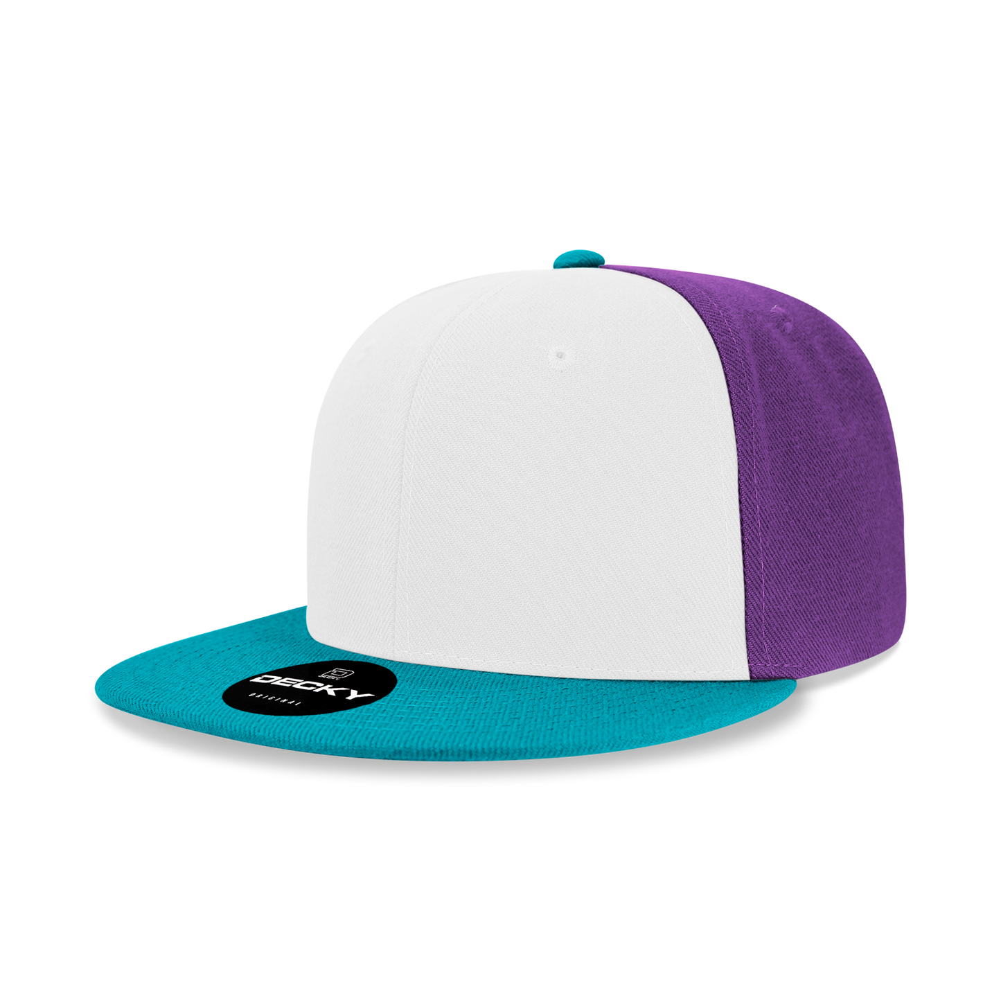 Decky-6020-6 Panel High Profile Structured Acrylic/Polyester Snapback