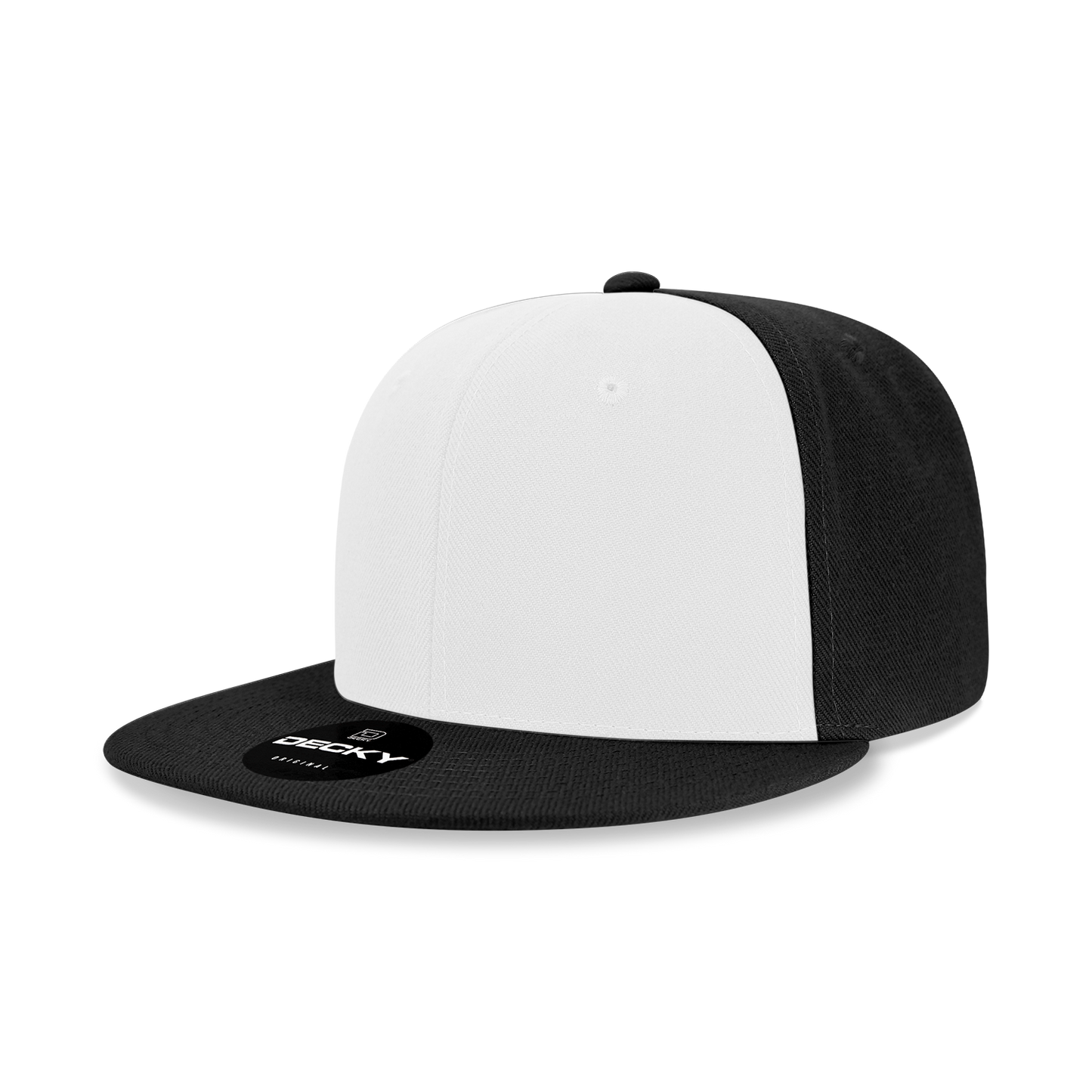 Decky-6020-6 Panel High Profile Structured Acrylic/Polyester Snapback
