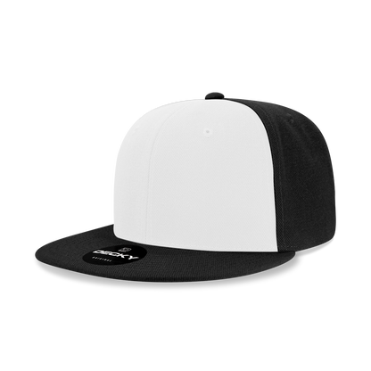 Decky-6020-6 Panel High Profile Structured Acrylic/Polyester Snapback
