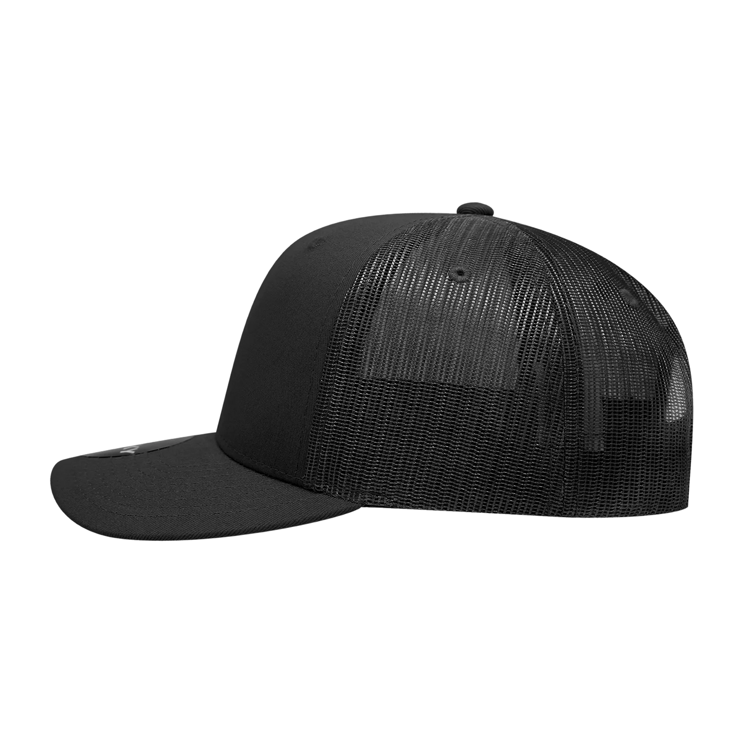 Decky 6021 Classic Trucker Hat — 6-Panel Mid-Profile Structured Mesh Snapback