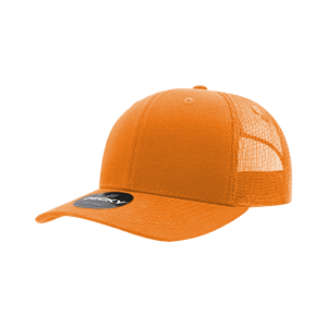 Decky 6021 Classic Trucker Hat — 6-Panel Mid-Profile Structured Mesh Snapback