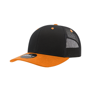 Decky 6021 Classic Trucker Hat — 6-Panel Mid-Profile Structured Mesh Snapback