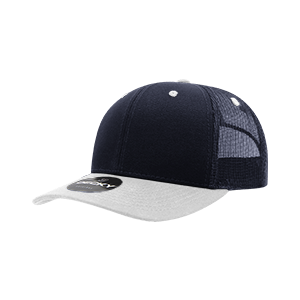 Decky 6021 Classic Trucker Hat — 6-Panel Mid-Profile Structured Mesh Snapback