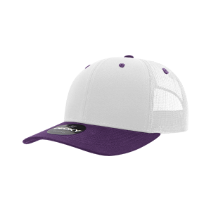 Decky 6021 Classic Trucker Hat — 6-Panel Mid-Profile Structured Mesh Snapback