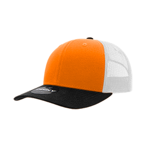 Black/Orange/White
