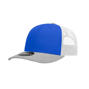 Decky 6021 Classic Trucker Hat — 6-Panel Mid-Profile Structured Mesh Snapback