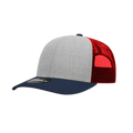 Navy/HeatherGrey/Cardinal