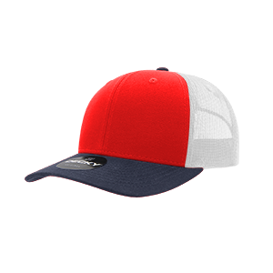 Decky 6021 Classic Trucker Hat — 6-Panel Mid-Profile Structured Mesh Snapback