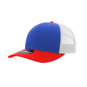 Decky 6021 Classic Trucker Hat — 6-Panel Mid-Profile Structured Mesh Snapback