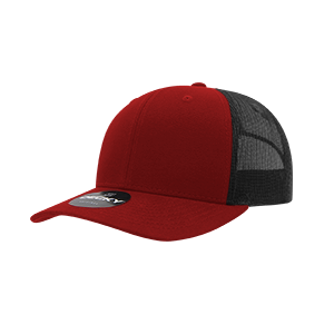 Decky 6021 Classic Trucker Hat — 6-Panel Mid-Profile Structured Mesh Snapback