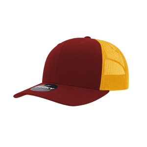 Decky 6021 Classic Trucker Hat — 6-Panel Mid-Profile Structured Mesh Snapback
