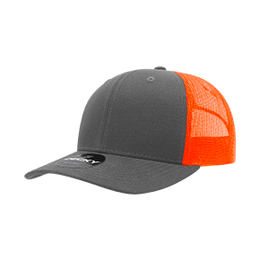 Decky 6021 Classic Trucker Hat — 6-Panel Mid-Profile Structured Mesh Snapback
