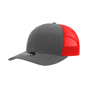 Decky 6021 Classic Trucker Hat — 6-Panel Mid-Profile Structured Mesh Snapback