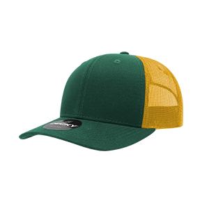 Decky 6021 Classic Trucker Hat — 6-Panel Mid-Profile Structured Mesh Snapback