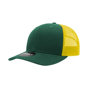 Decky 6021 Classic Trucker Hat — 6-Panel Mid-Profile Structured Mesh Snapback