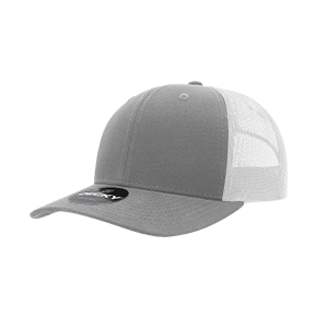 Decky 6021 Classic Trucker Hat — 6-Panel Mid-Profile Structured Mesh Snapback