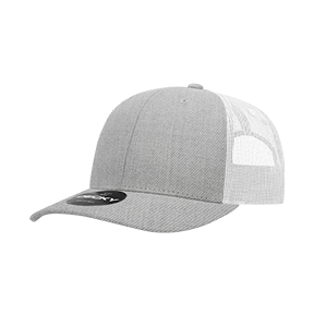 Decky 6021 Classic Trucker Hat — 6-Panel Mid-Profile Structured Mesh Snapback