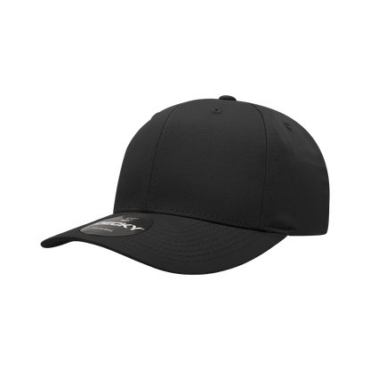 Decky-6022-6 Panel Mid Profile Structured Cotton Blend Cap