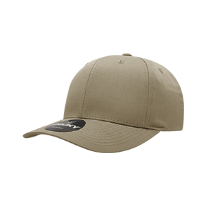 Decky-6022-6 Panel Mid Profile Structured Cotton Blend Cap