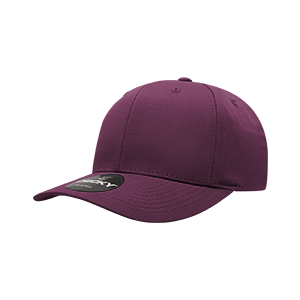 Decky-6022-6 Panel Mid Profile Structured Cotton Blend Cap