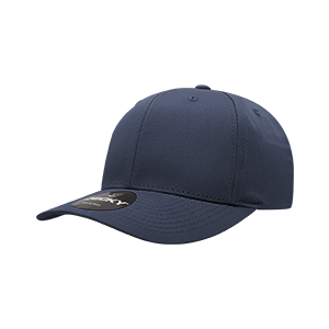 Decky-6022-6 Panel Mid Profile Structured Cotton Blend Cap