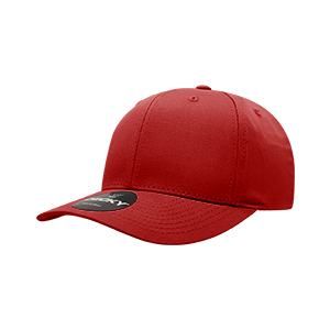 Decky-6022-6 Panel Mid Profile Structured Cotton Blend Cap