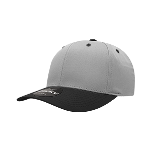 Decky-6022-6 Panel Mid Profile Structured Cotton Blend Cap
