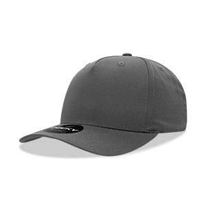 Decky-6024-5 Panel Mid Profile Structured Cotton Blend Cap