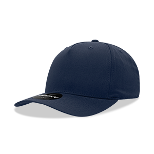 Decky-6024-5 Panel Mid Profile Structured Cotton Blend Cap