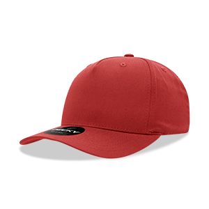 Decky-6024-5 Panel Mid Profile Structured Cotton Blend Cap