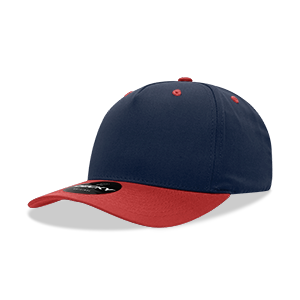 Decky-6024-5 Panel Mid Profile Structured Cotton Blend Cap