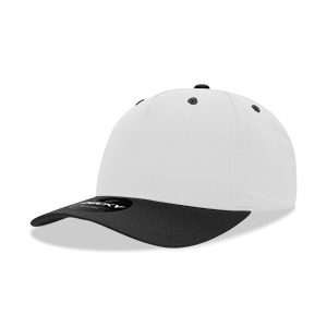 Decky-6024-5 Panel Mid Profile Structured Cotton Blend Cap