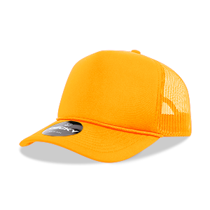 Decky-6025-5 Panel Mid Profile Structured Foam Trucker Hat