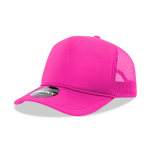 Decky-6025-5 Panel Mid Profile Structured Foam Trucker Hat