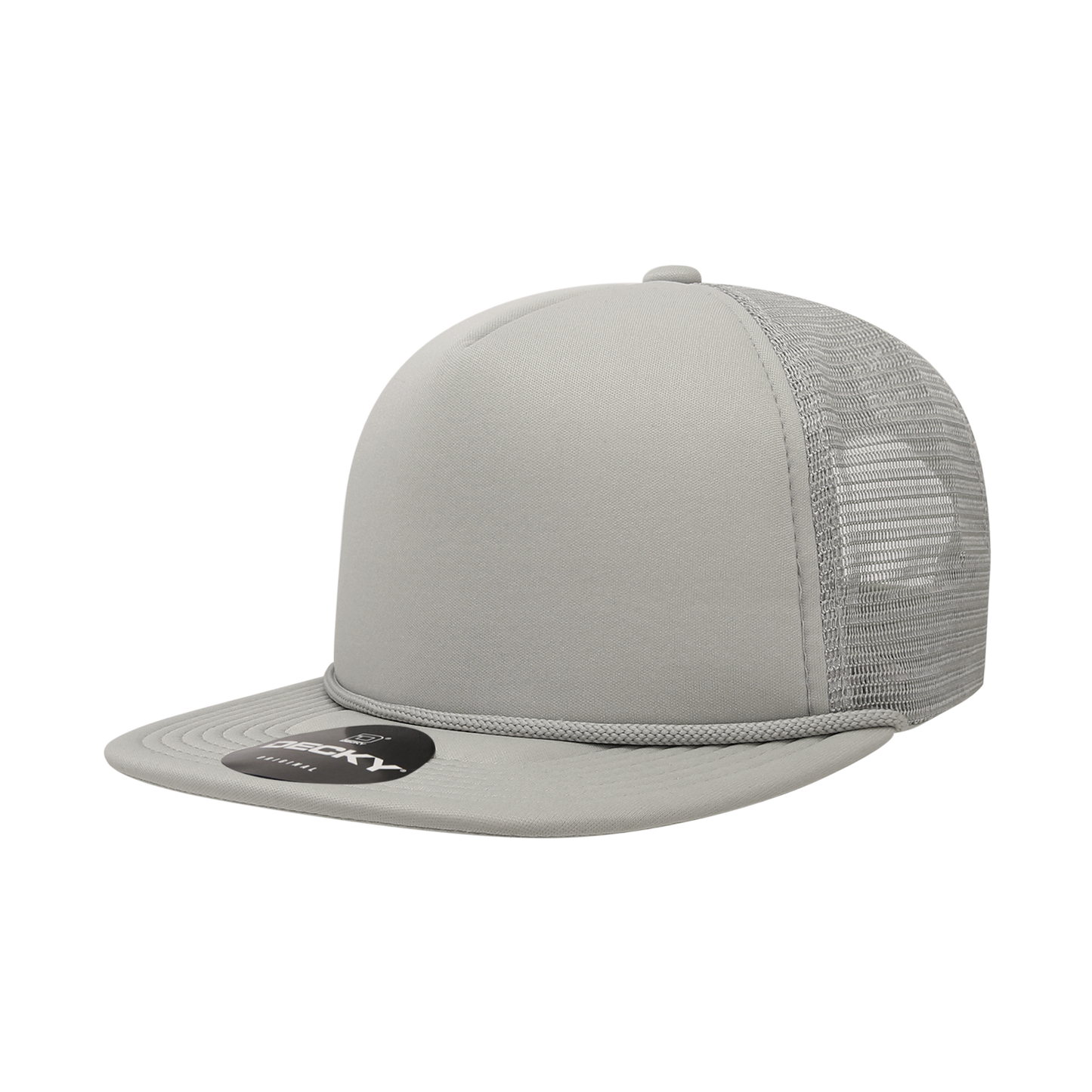 Decky-6026-5 Panel High Profile Structured Foam Trucker